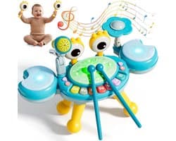 Kraftverdia 4-in-1 Drum & Zing Muziekinstrument