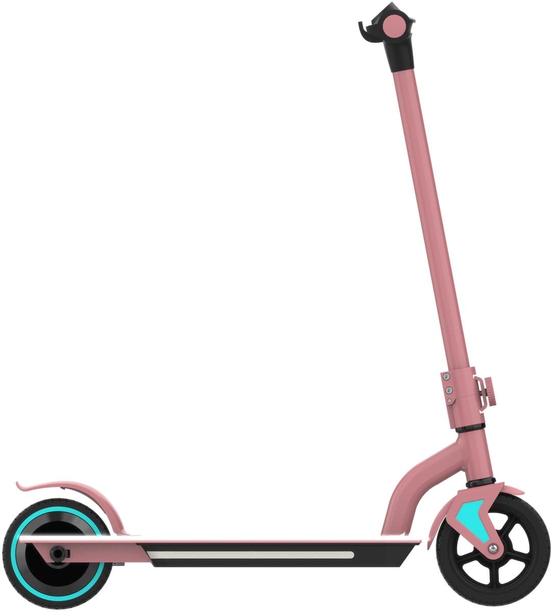Elektrische Step Kinderen - Inklapbaar - 6 tot 12 jaa - 130W - Max 16 km/u - 6-10 km Bereik - LED Verlichting - Roze thumbnail 3