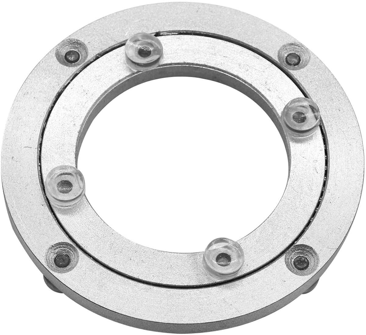 null Aluminiumlegering draaitafel 4 inch, Heavy Duty roterend lager