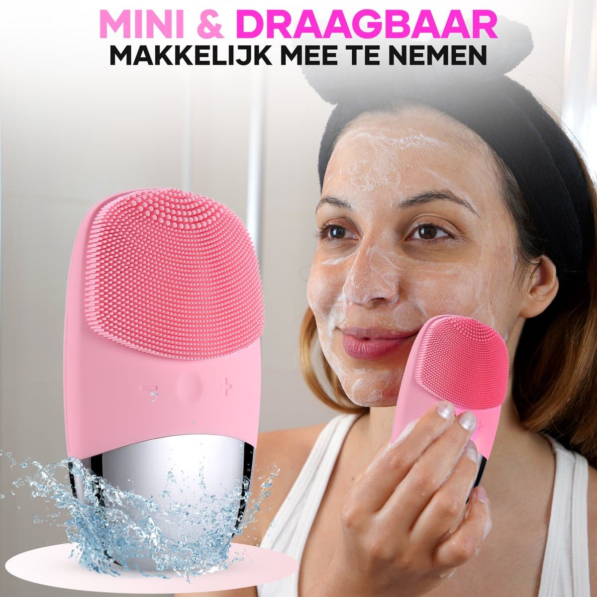 Gezichtsreiniger Elektrisch - Gezichtsborstel - Face Scrub - Gezichtsverzorging - Gezichtsreiniging thumbnail 7