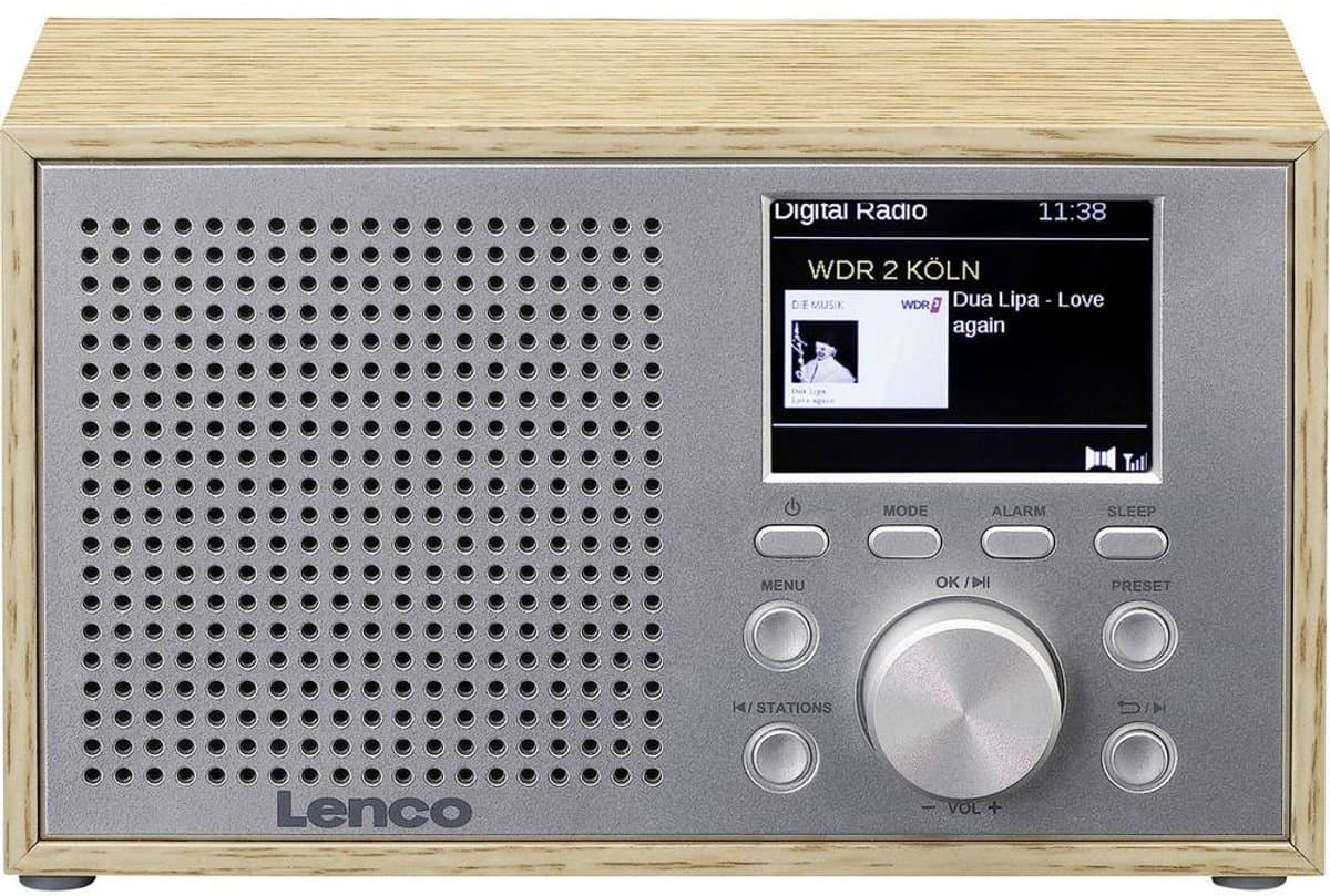 Lenco Radio op Batterijen - Compacte DAB FM Radio - Bluetooth - Houten behuizing - DAR-017WD - Noodradio - Noodpakket - Hout thumbnail 8