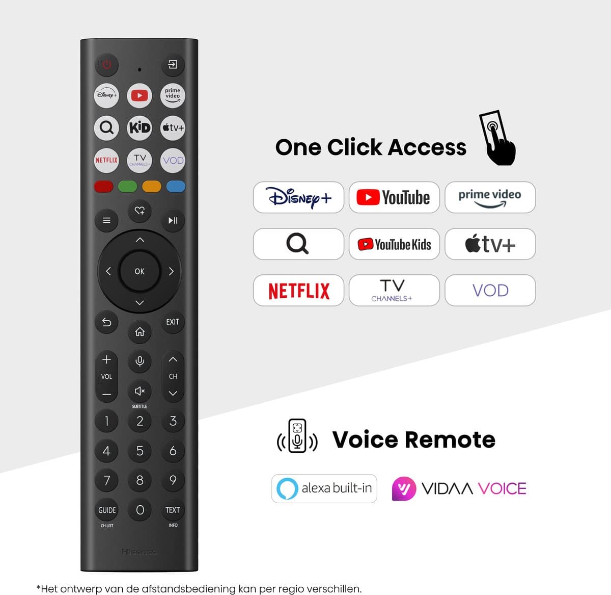 Hisense 100E7Q PRO - 100 inch - 4K QLED - 144hz - 2025 - Smart TV thumbnail 5
