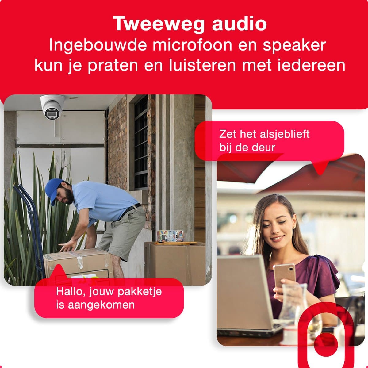Foscam T5EP: 3K PoE camera met persoonsdetectie en alarm thumbnail 6