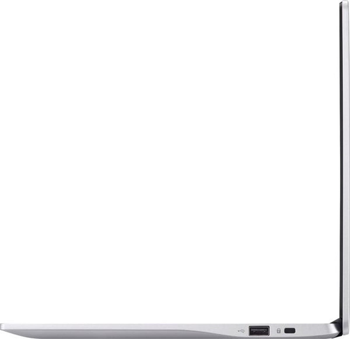 Acer Chromebook 314 (CB314-2H-K17E) Laptop | 14" HD Display | MediaTek Octa-Core ARM Cortex A73/A53 (MT8183) | 4 GB RAM | 64 GB eMMC | Mali-G72 MP3 GPU | Google ChromeOS | Zilver thumbnail 4