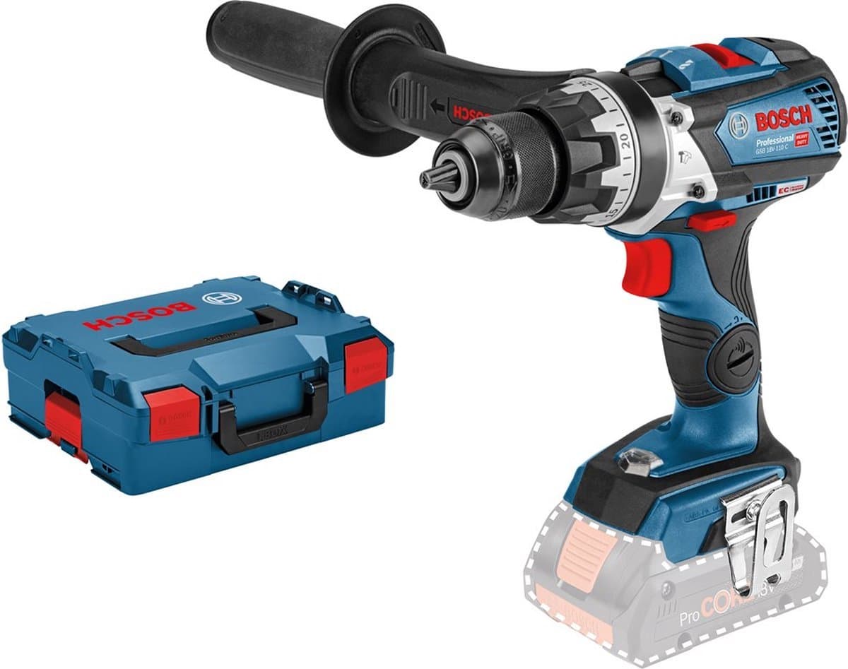 Bosch Professional GSB 18V-110 C Accu Klop-/Schroefboormachine 18V Basic Body In L-Boxx - 06019G030A thumbnail 8