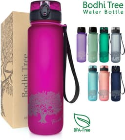 Productfoto van Bodhi Tree Waterfles 1 Liter - Drinkfles 1 Liter - Met Fruit Filter