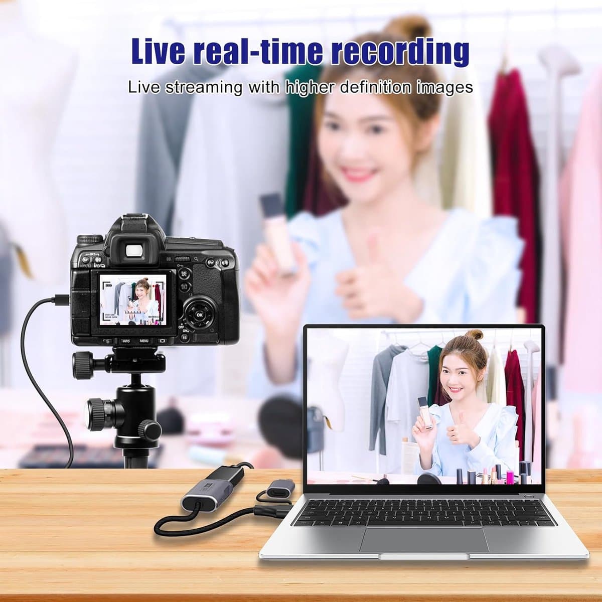 Lexium Capture card 4K - Game Capture Card - Video Grabber - Video Capture Card 4K thumbnail 2