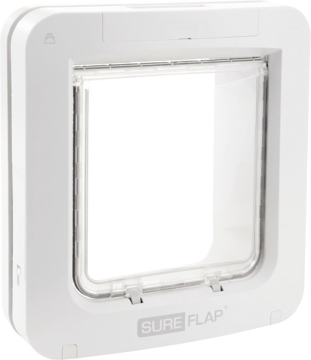 Sureflap Microchip Huisdierluik Connect Bundel - Kattenluik - Hondenluik - Wit - 17 x 17,8 cm thumbnail 3