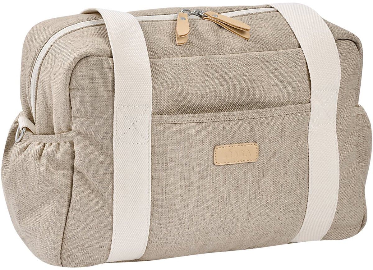Béaba Paris Luiertas - Unisex Babytas - Luiertas met Verzorgingsmatje en Isothermisch Vak - Kinderwagen- & Trolleybevestiging - 16L - Clay thumbnail 8