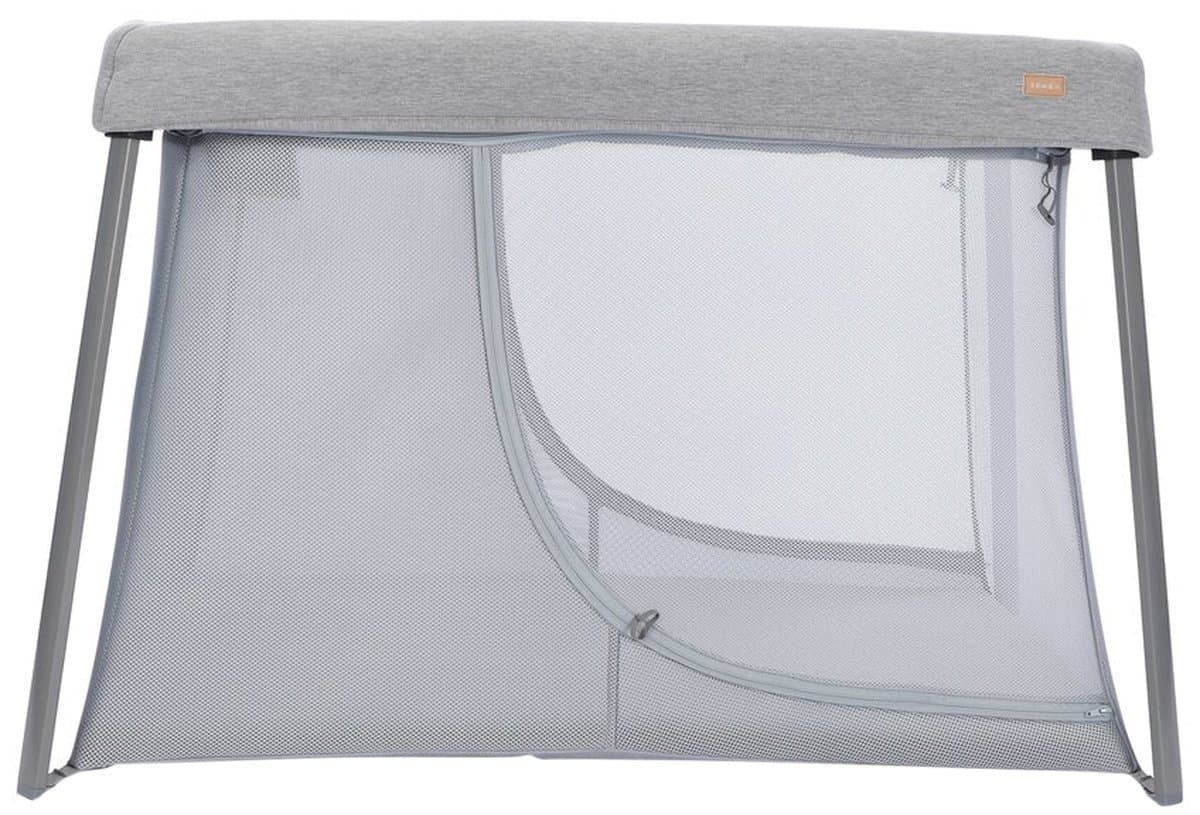 Béaba Eazy Sleep 3-in-1 Reisbed - Luxe Campingbedje & Box - Vanaf Geboorte tot 4 Jaar - Wieg, Ledikant & Box - Ademend Mesh - Inclusief 2 Matrassen & Reistas - Lichtgewicht 6,8kg - Grijs thumbnail 5