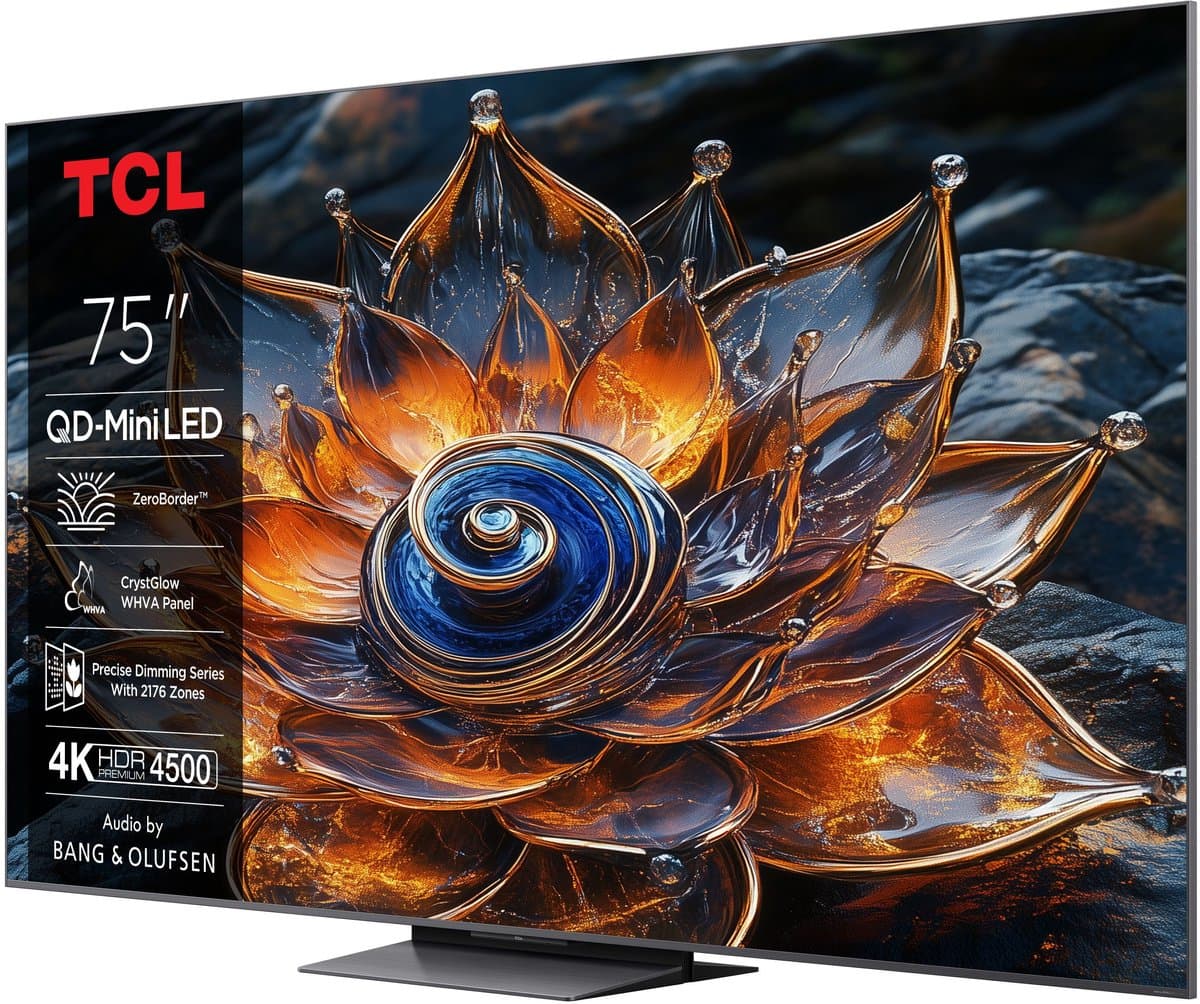 TCL 75Q8C 75 inch 4K MiniLED - Gaming en Film TV thumbnail 3