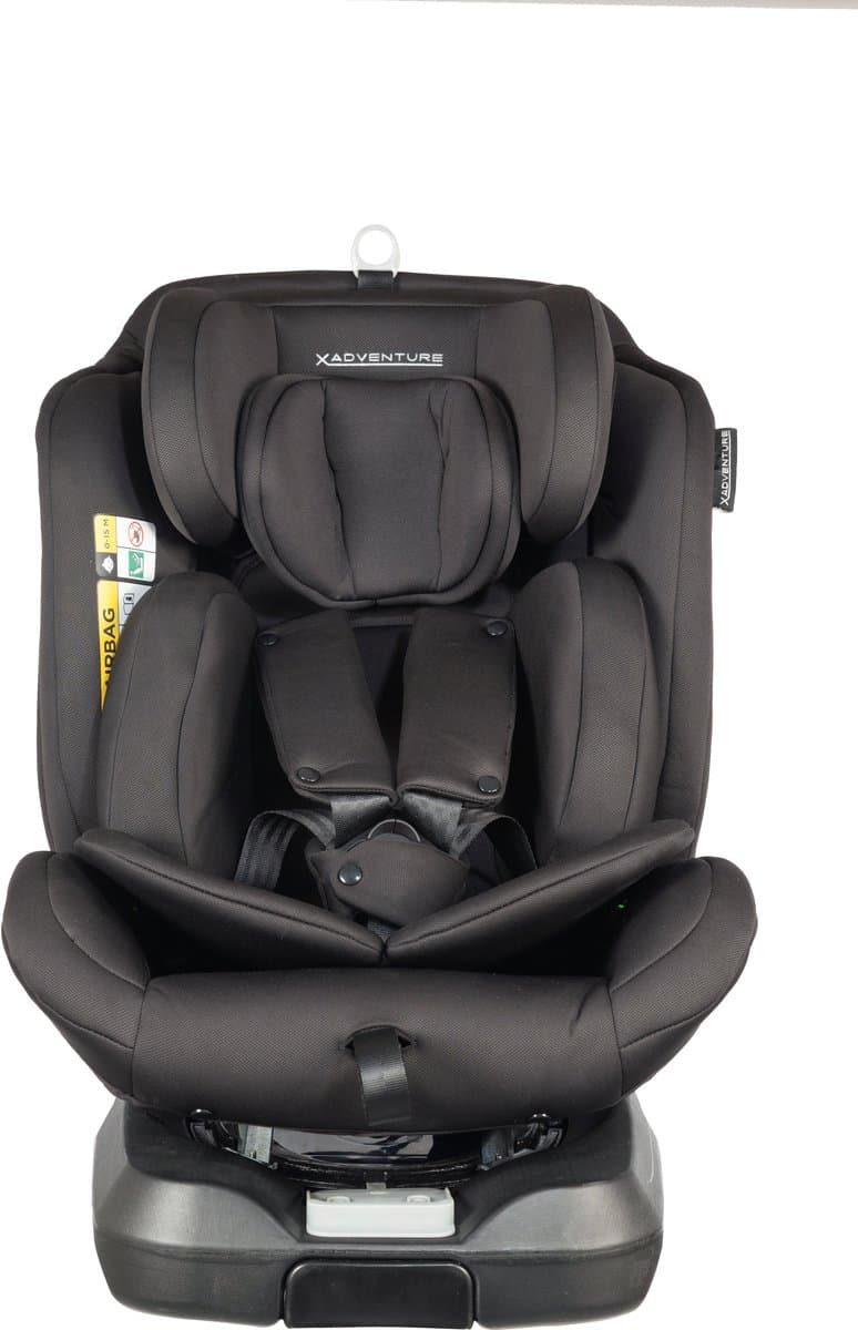 X Adventure Autostoel 360° Draaibaar Supreme - i-Size Met Isofix - Groep 0/1/2/3 (40 cm tot 150 cm) -Vanaf Geboorte tot 12 jaar - Zwart thumbnail 6