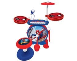 Spider-Man Elektronische drums set met lichteffecten - afbeelding 1