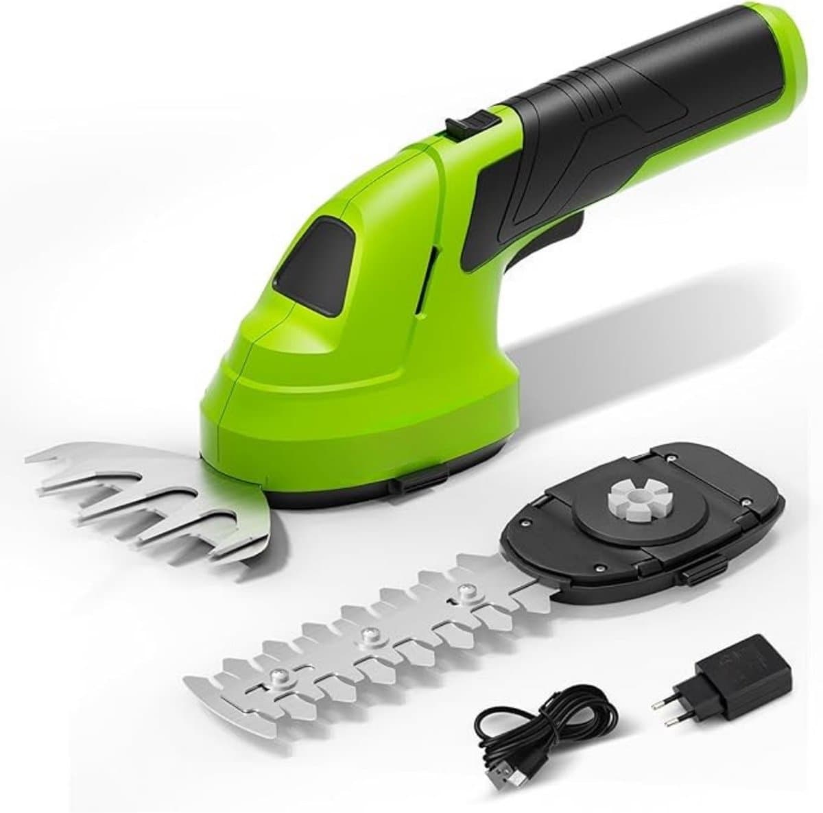 Zylo® Grasschaar - Grasschaar met Accu - Grasschaar met Steel - 28 x 12 x 9 cm; - Groen