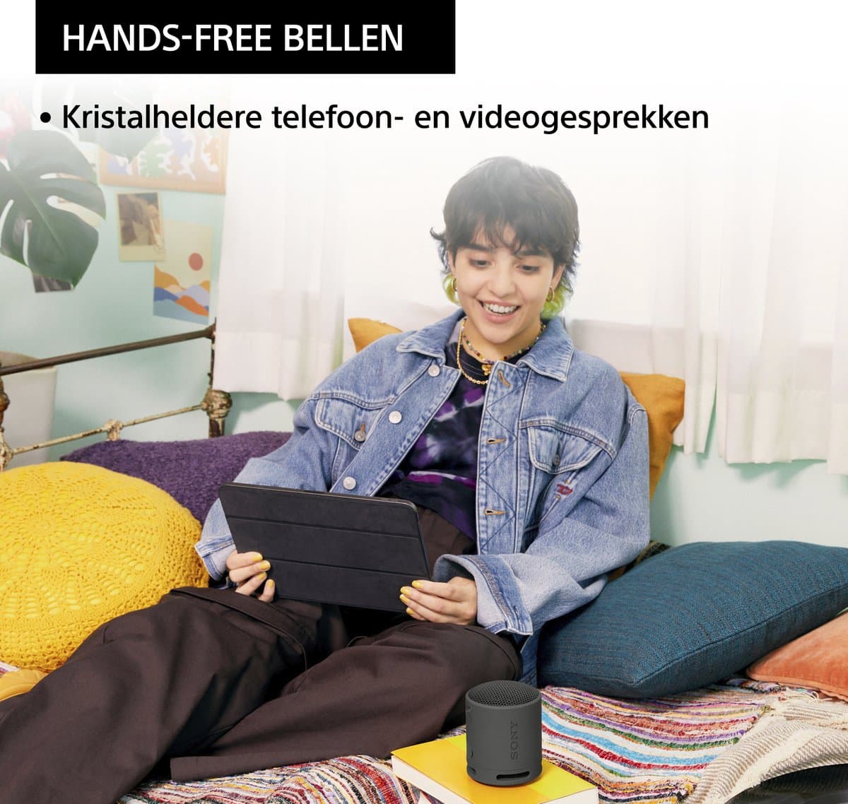 Sony SRS-XB100: compacte Bluetooth-speaker met 16 uur batterij thumbnail 4