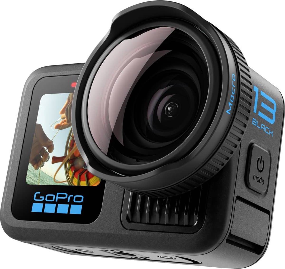 GoPro Macro Lens Mod - Lensmodule - Voor HERO13 Black - Close-Up Focus - Zwart thumbnail 3