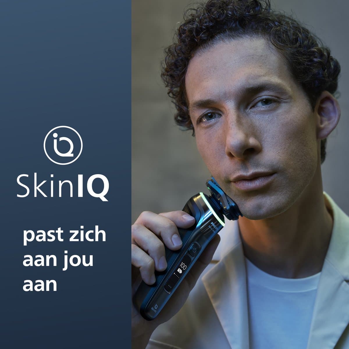 Philips Shaver 9000 Series S9976/55 - Elektrisch scheerapparaat – met trimmer – mannen - Met Quick Clean Pod - Donkergrijs thumbnail 3