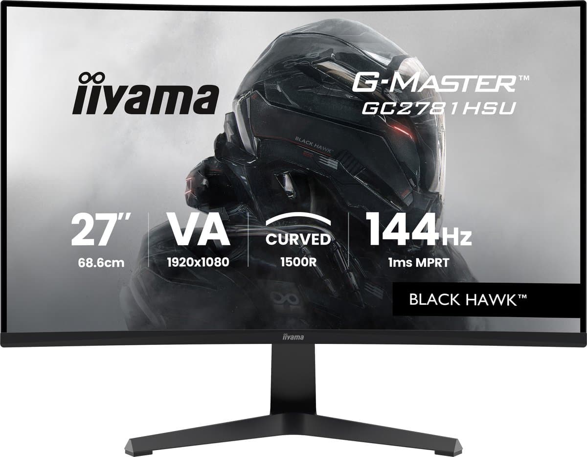 iiyama G-Master GC2781HSU-B1: 27" curved 144Hz gaming