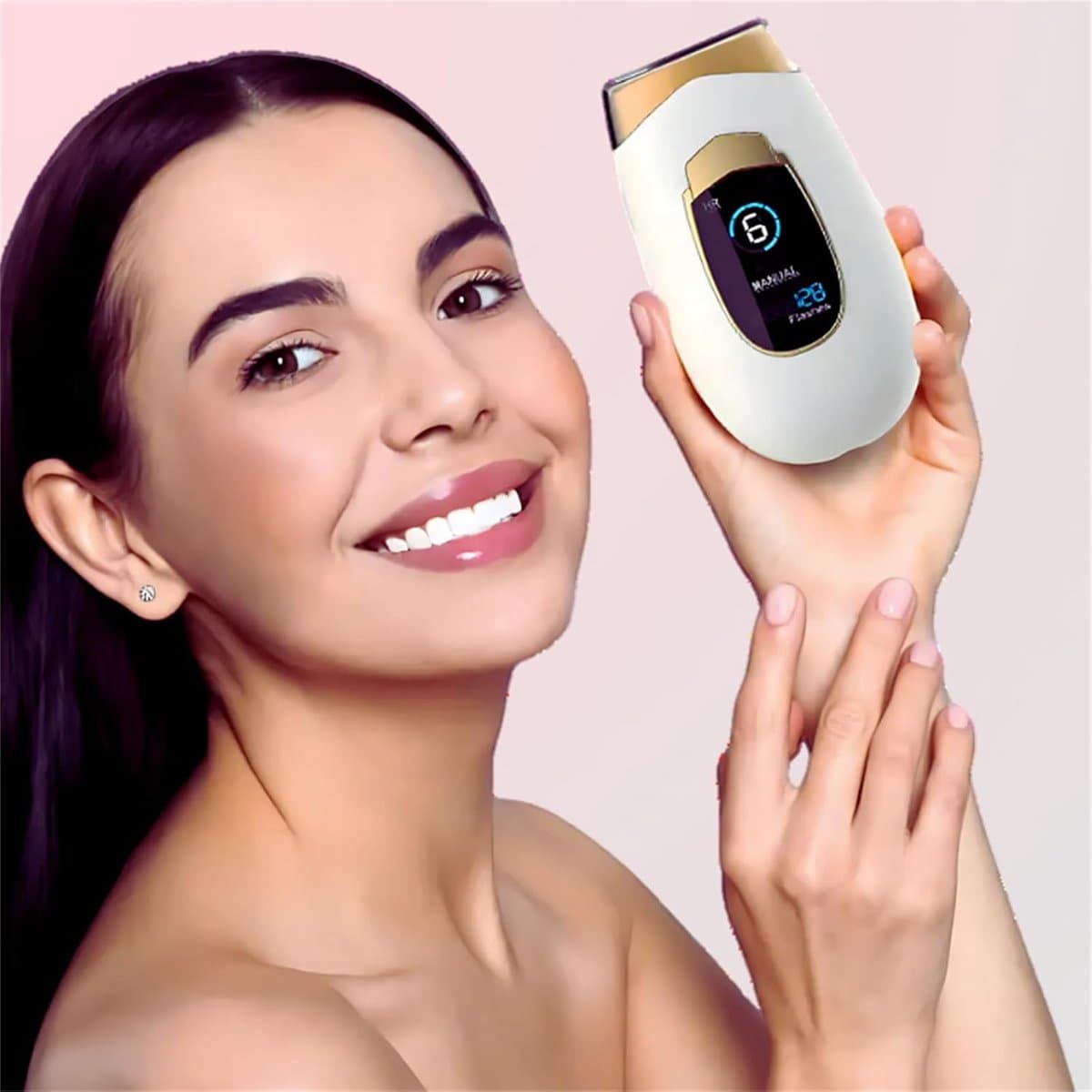 Epilator met gepulseerd licht, 2.0 epilator, IPL 2 in 1, epilator, IPL, laser ontharing voor vrouwen, mannen, gezicht, bikini, lichaam thumbnail 3
