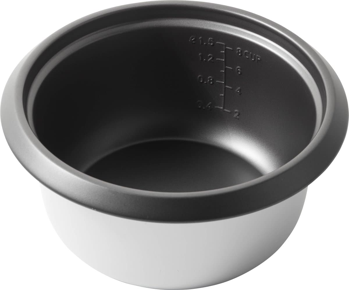 Tomado TRC1501B - Rijstkoker met stoommand - Inhoud 1,5 liter - Warmhoudfunctie - 7 porties - Anti aanbaklaag - Rice cooker - Zwart thumbnail 7