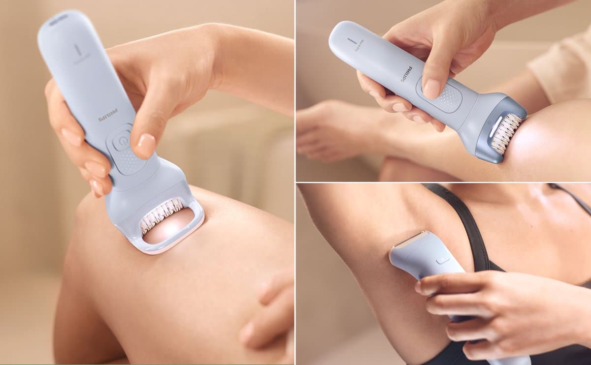 Philips Epilator Series 8000 - Draadloze Nat & Droog Elektrische Epilator en Ladyshave - Benen en Lichaam - 5 Accessoires- BRE709/00 thumbnail 8