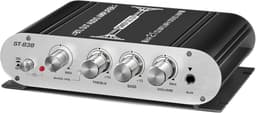 Productfoto van 2.1 Kanaals Bluetooth Mini Stereo Versterker met Hoofdtelefoonaansluiting - Krachtige Hi-Fi Audio
