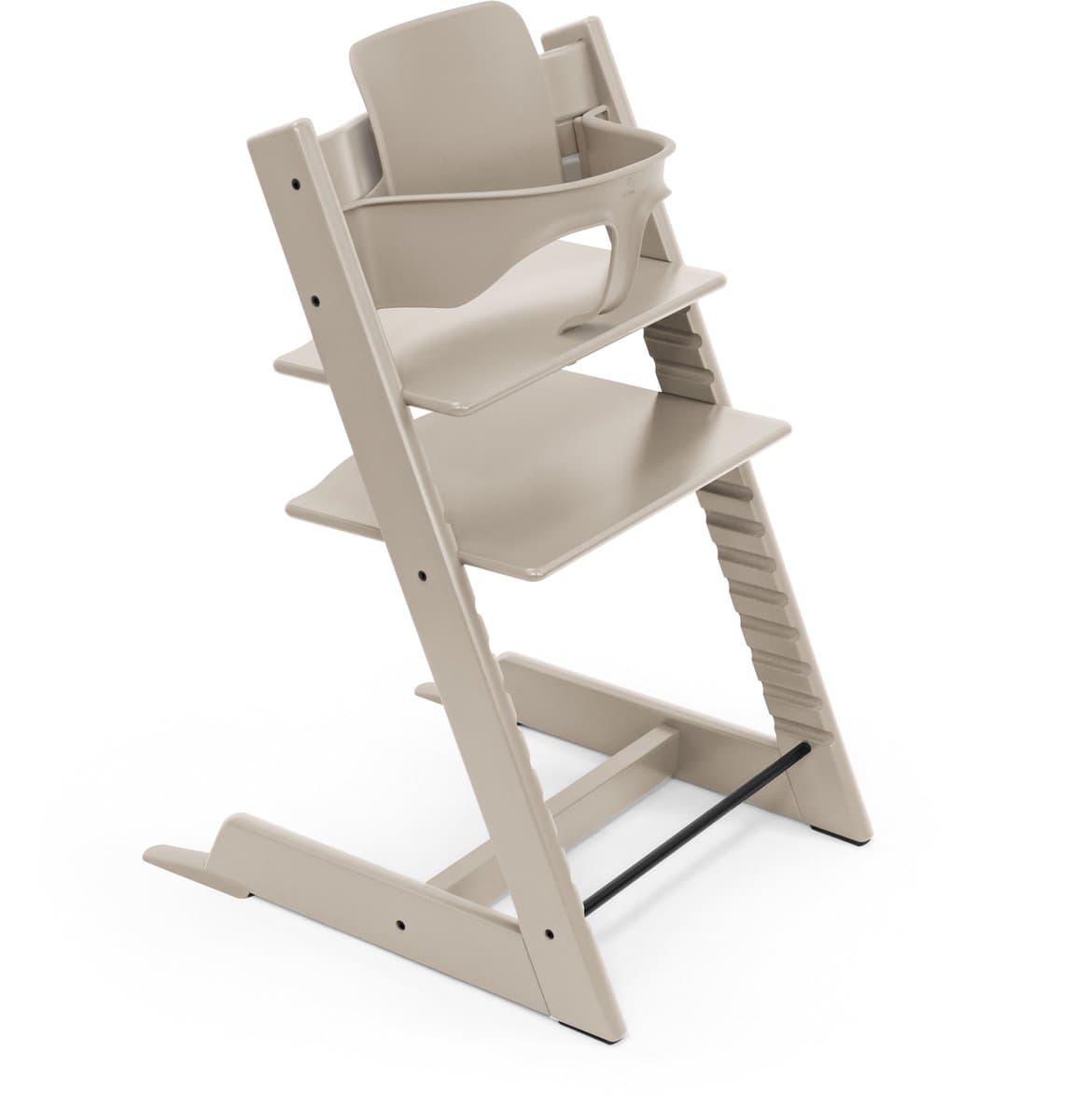 Stokke Bundel Tripp Trapp-kinderstoel Cashmere Grey | Babyset Cashmere Grey - afbeelding 1