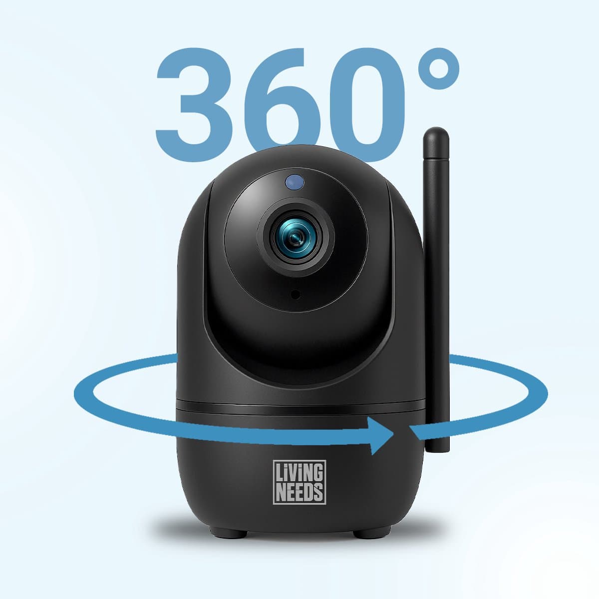 Living Needs - Babyfoon met Camera en App - Zwart - Full HD en Nachtzicht - Baby monitor met Geluids- en Bewegingsdetectie thumbnail 7