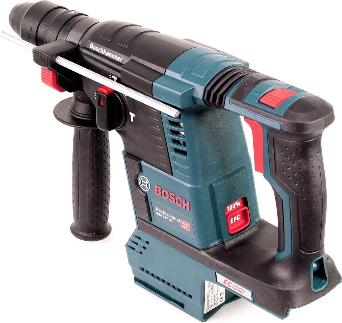 Bosch Professional GBH 18V-26 Accu combihamer SDS-Plus 2,6J 18V Basic Body - 0611909000 thumbnail 6