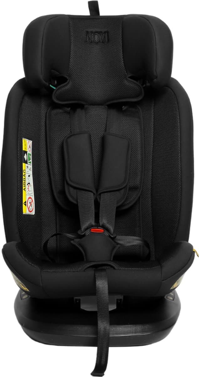 Novi Baby Goliath Go I-size Autostoel - Groep 0-1-2-3 - Isofix - Draaibaar - Zwart thumbnail 7
