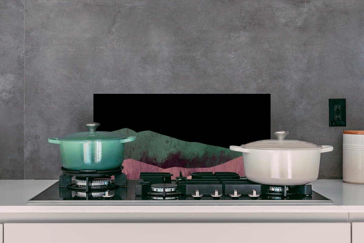 KitchenYeah Spatscherm 70x30 cm - Best Grandma Ever aluminium thumbnail 4