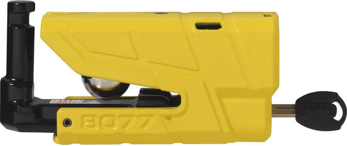 ABUS Granit Detecto 8077 Alarm Schijfremslot ART4 - Geel thumbnail 5