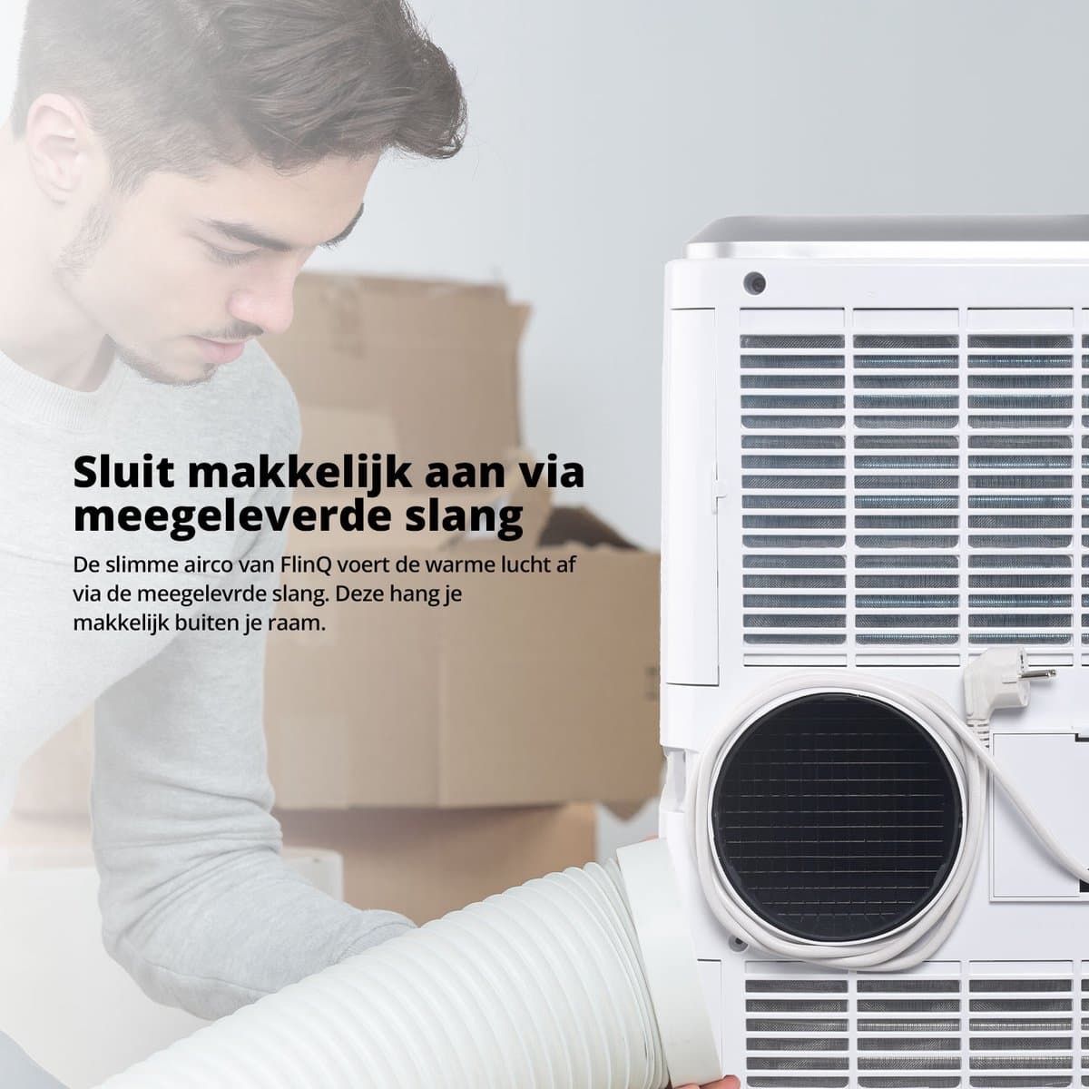 FlinQ mobiele airco 13.000 BTU met wifi thumbnail 7