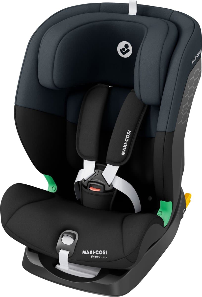 Maxi-Cosi Titan S i-Size - Autostoeltje - Tonal Black - Vanaf 15 maanden tot 12 jaar oud thumbnail 3