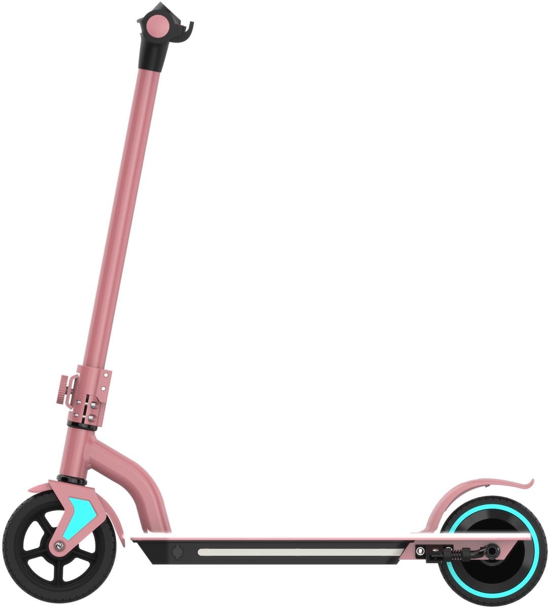 Elektrische Step Kinderen - Inklapbaar - 6 tot 12 jaa - 130W - Max 16 km/u - 6-10 km Bereik - LED Verlichting - Roze thumbnail 6