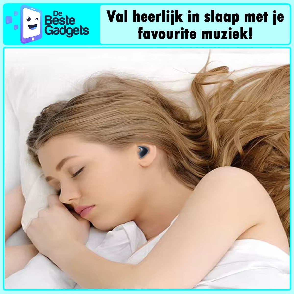 De Beste Gadgets Invisible Sleep Earbuds: kleine Bluetooth 5.4 slaapoordopjes thumbnail 6