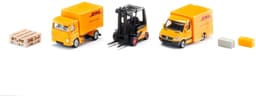 Productfoto van SIKU Super DHL Logistiek set: truck, heftruck en bestelbus