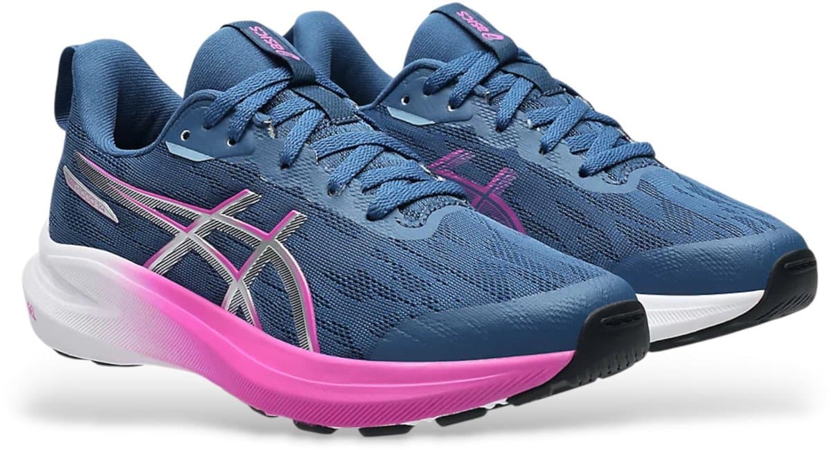 Asics GT-1000 14 donkerblauw: duurzame hardloopschoen voor groeiende voeten thumbnail 5