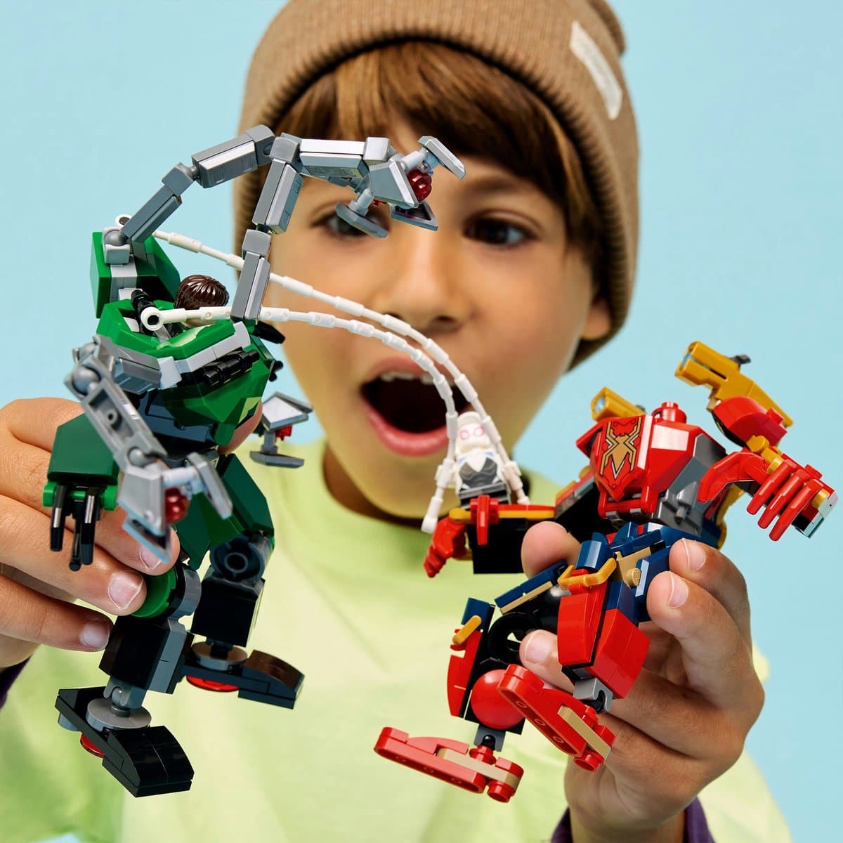 LEGO Marvel Mechaduel: Spider-Man vs. Doc Ock – 2 verstelbare mecha thumbnail 6