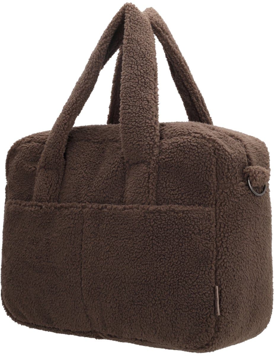 Beagles Lugo Luiertas - Teddy - Shopper - Baby - Mama Tas - Verschoningstas - Diaper Bag - Donkerbruin thumbnail 2