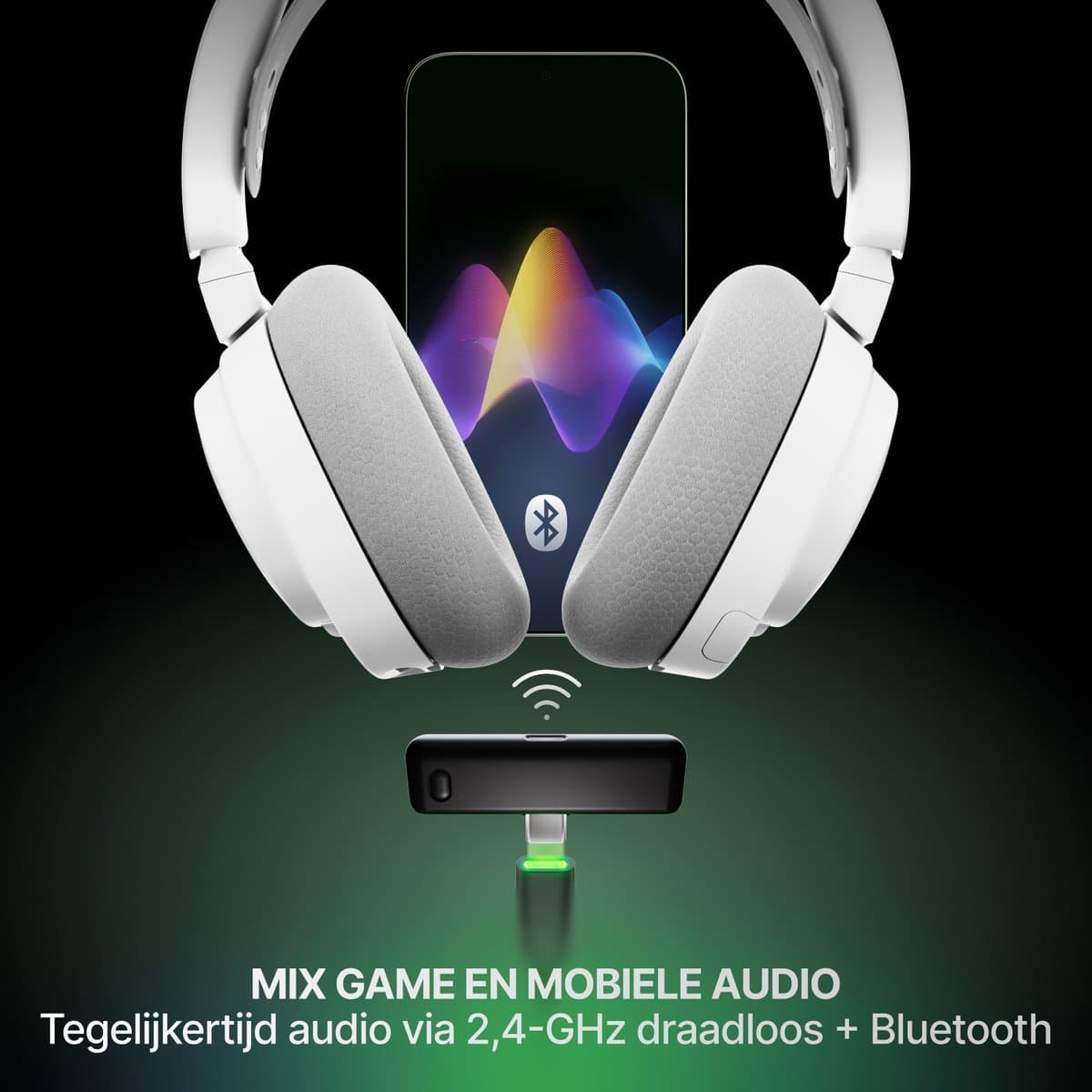 SteelSeries Arctis Nova 7X Gen 2 - Draadloze Gaming Headset - Xbox - Wit thumbnail 8