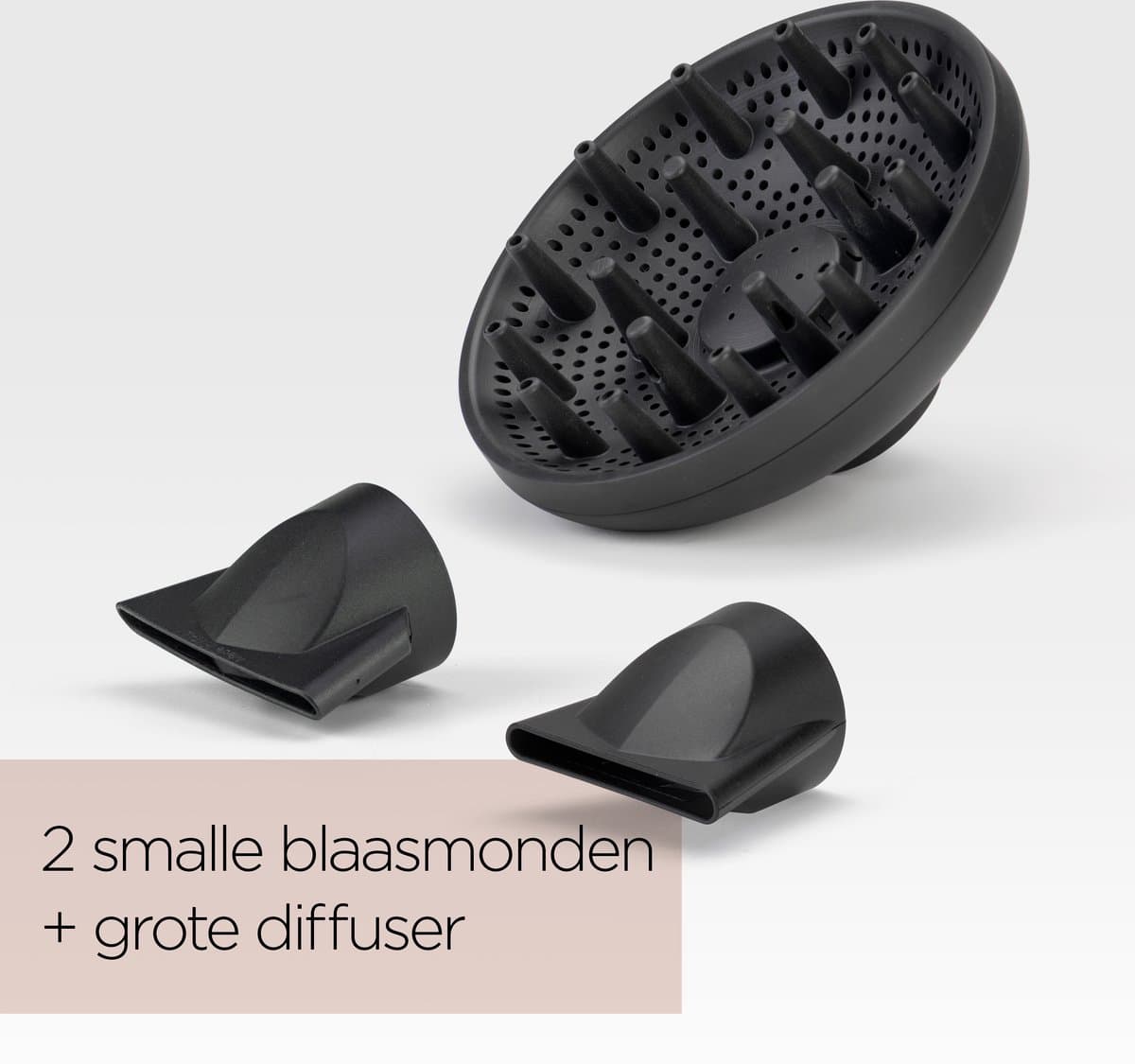 BaByliss Power Pro 2300 6716DE Föhn - Föhn met diffuser en 2 extra blaasmonden - 122 km/u - Coolshot thumbnail 5
