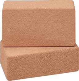Productfoto van Yogablok Kurk Set (2-delig)