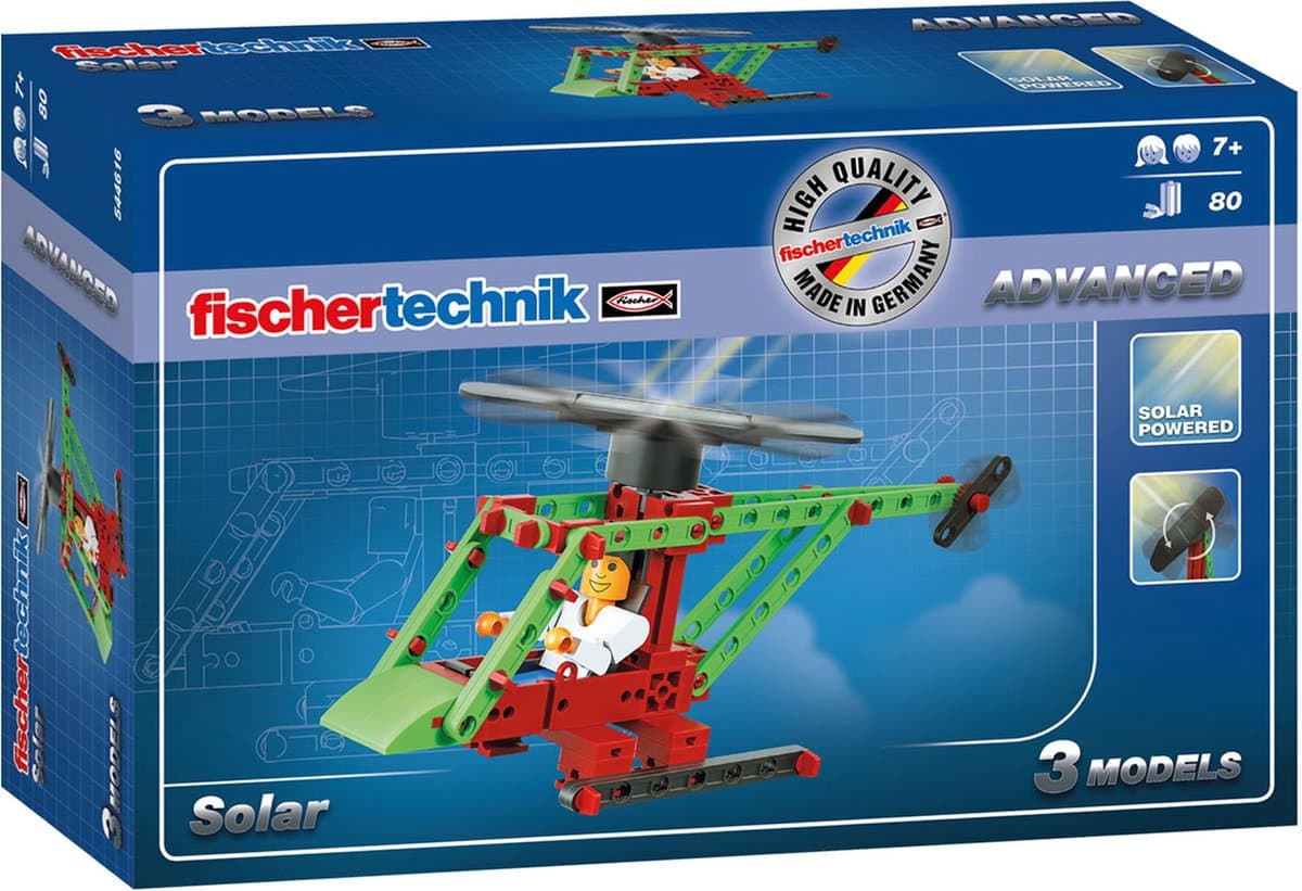 fischertechnik Advanced Solar: bouwset met zonne-energie - afbeelding 1