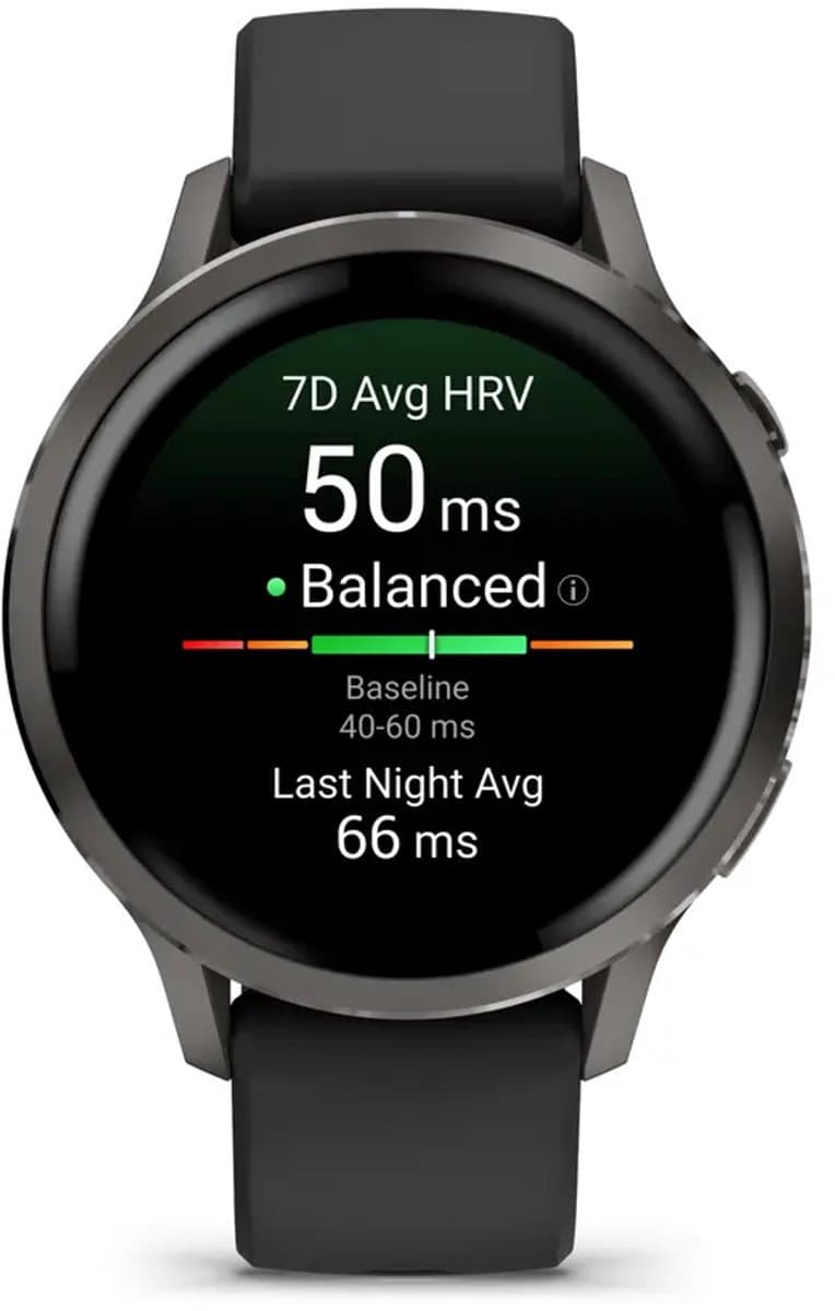 Garmin Venu 4 - Multisport smartwach - 41 mm - AMOLED - Slate Grijs/Zwart thumbnail 7