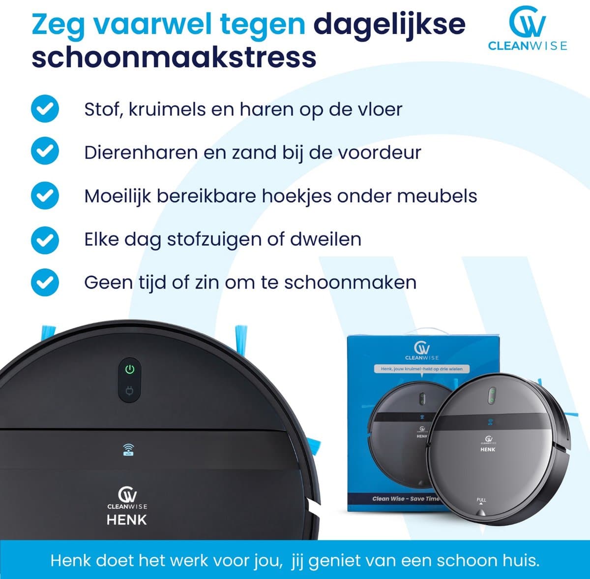 CleanWise Henk met dweilfunctie en app thumbnail 2