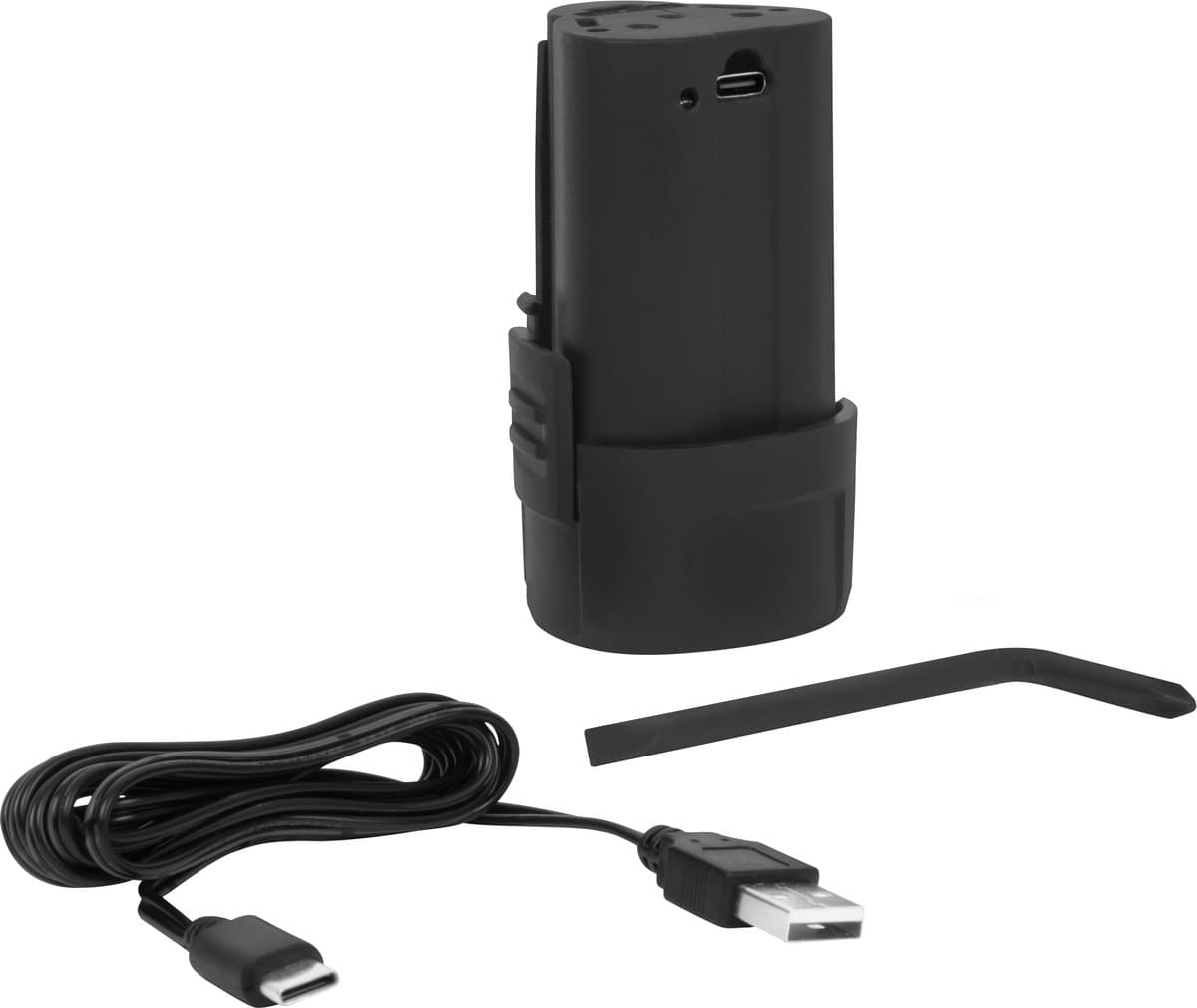 FERM - CSM1052 - Accu - kettingzaag - 12V - Mini kettingzaag - Draadloze mini kettingzaag - met 1.5Ah - accu - en - USB-C laadkabel thumbnail 3