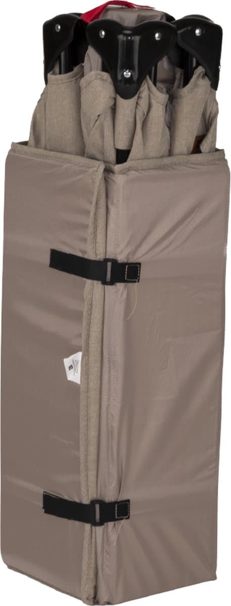 Novi Baby Nora Luxe Campingbed - Beige/Zwart - reisbed - Inclusief transporttas - Inclusief verschoonblad -Inclusief bodemverhoger thumbnail 4