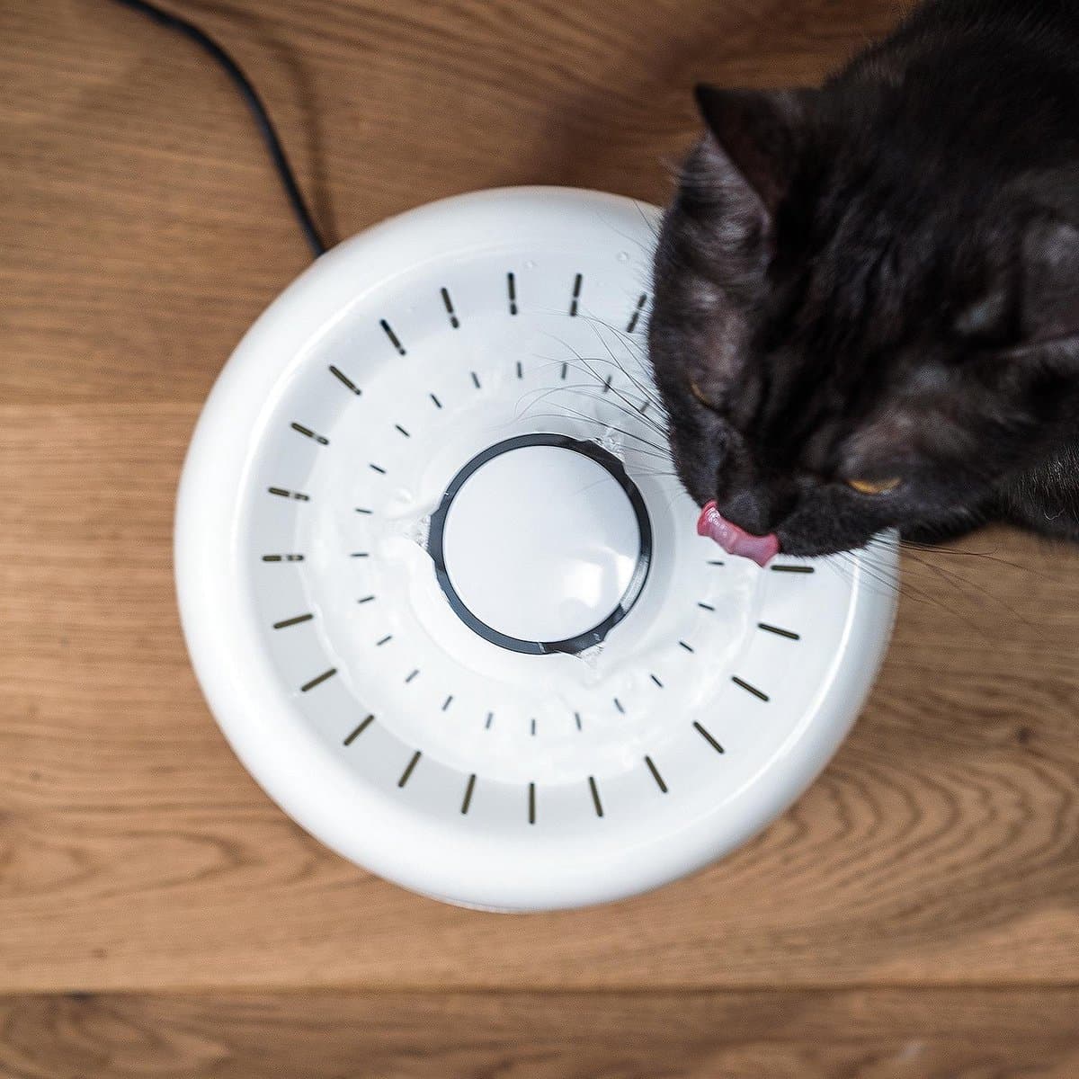 TrevoPet® Drinkfontein Kat - Waterfontein Kat - Kattenfontein - Fluisterstil - Drinkfontein - Drinkbak Kat - 2.5 Liter - Inclusief Filter - Wit thumbnail 7