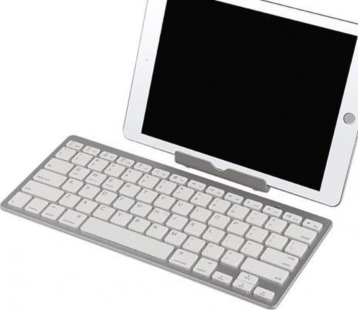 Draadloos Toetsenbord - Wireless Keyboard - Bluetooth - Zilver thumbnail 8